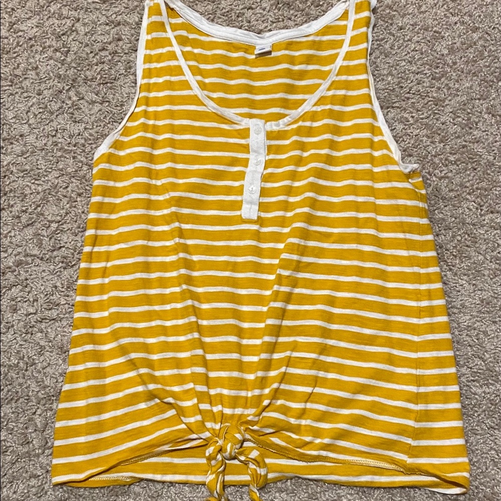 Old Navy Tie Front Tank